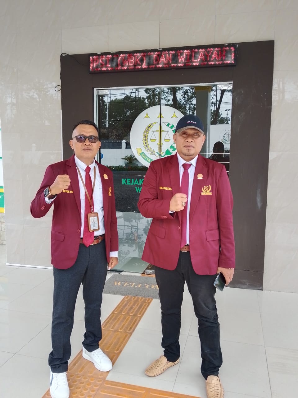 Tim Advokasi Bela Rakyat Indonesia (ABR-I) Lampung sambangi Kejaksaan Negeri Way Kanan