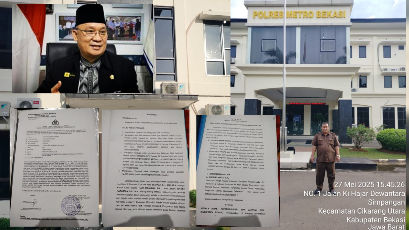 Ketua Umum PPWI Desak Polisi Tuntaskan Kasus Dugaan Penggelapan Asal-Usul Anak: “Jangan Korbankan Masa Depan Sang Anak”