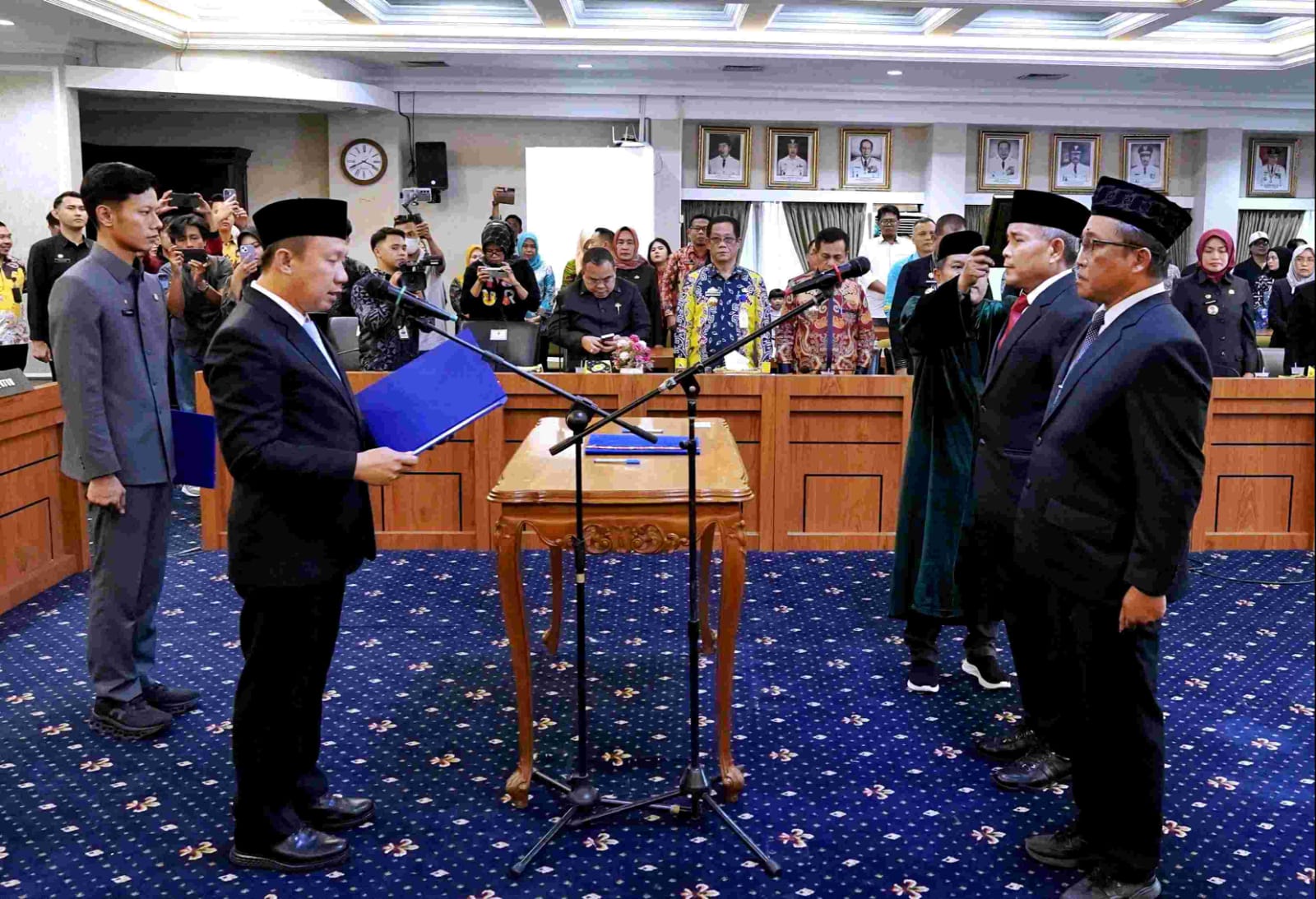 Dua Jabatan Pimpinan Tinggi Pratama di Pemprov Lampung Resmi Berganti