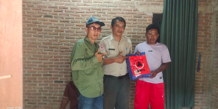 BPBD Tanggamus Beri Dukungan Moril Dan Materil Korban Kebakaran Di Sinarjawa, Pemkab Dapat Apresiasi