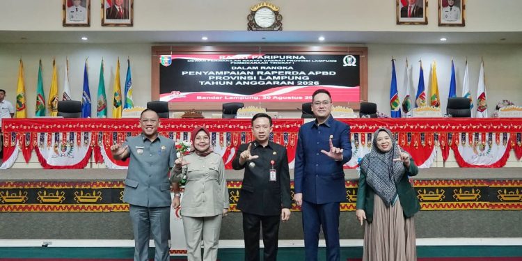 Pemprov Lampung Sampaikan Raperda APBD 2026, Prioritas Pada Pendidikan Gratis, Infrastruktur, dan Pemulihan Ekonomi
