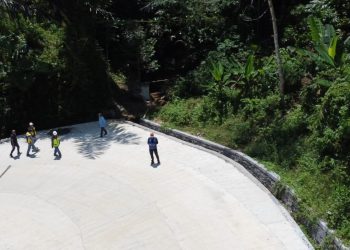 Jalan Umbar–Putih Doh Rampung Diperbaiki, Warga Tanggamus Lega