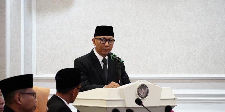 Gubernur Lampung Lantik Dua Pejabat Pimpinan Tinggi Pratama