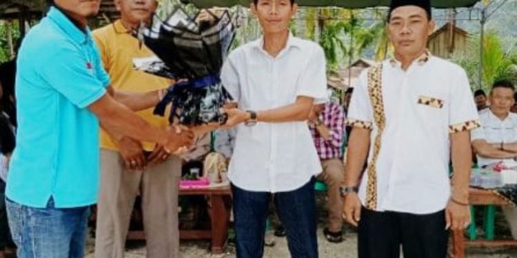 Pekon Parda Haga Adakan Syukuran Serta Hibahkan Tanah