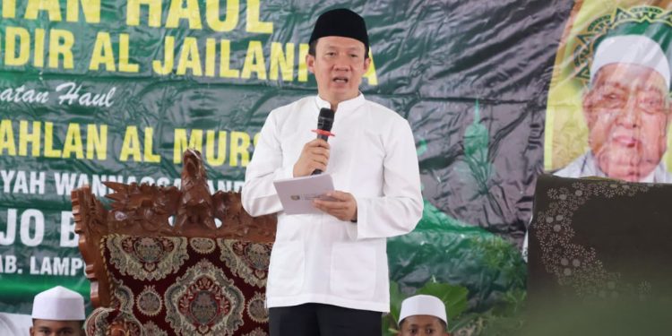 Melalui Haul Syaikh Abdul Qodir Al-Jailani, Pemprov Lampung Dorong Penguatan Spirit Keagamaan dan Moral Masyarakat