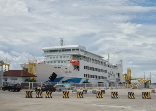 Kapal Dalom Diresmikan, Siap Layani Penyeberangan Bakauheni-Merak di Dermaga Eksekutif