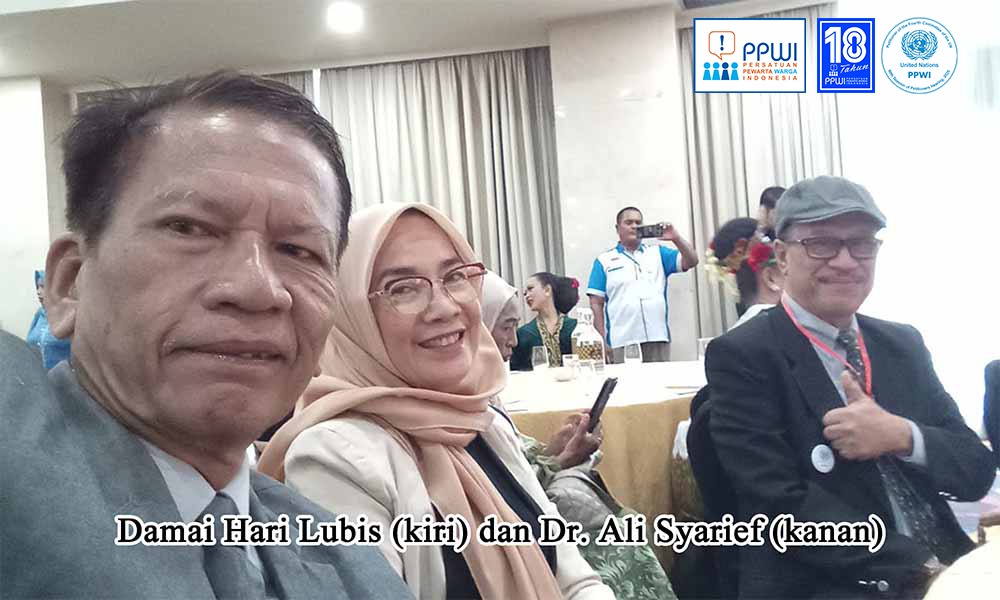 Hadiri Undangan Seminar dan Ulang Tahun Ke-18 PPWI, Bertemu Tokoh Jurnalis Senior Ali Syarief dan Sejumlah Dubes