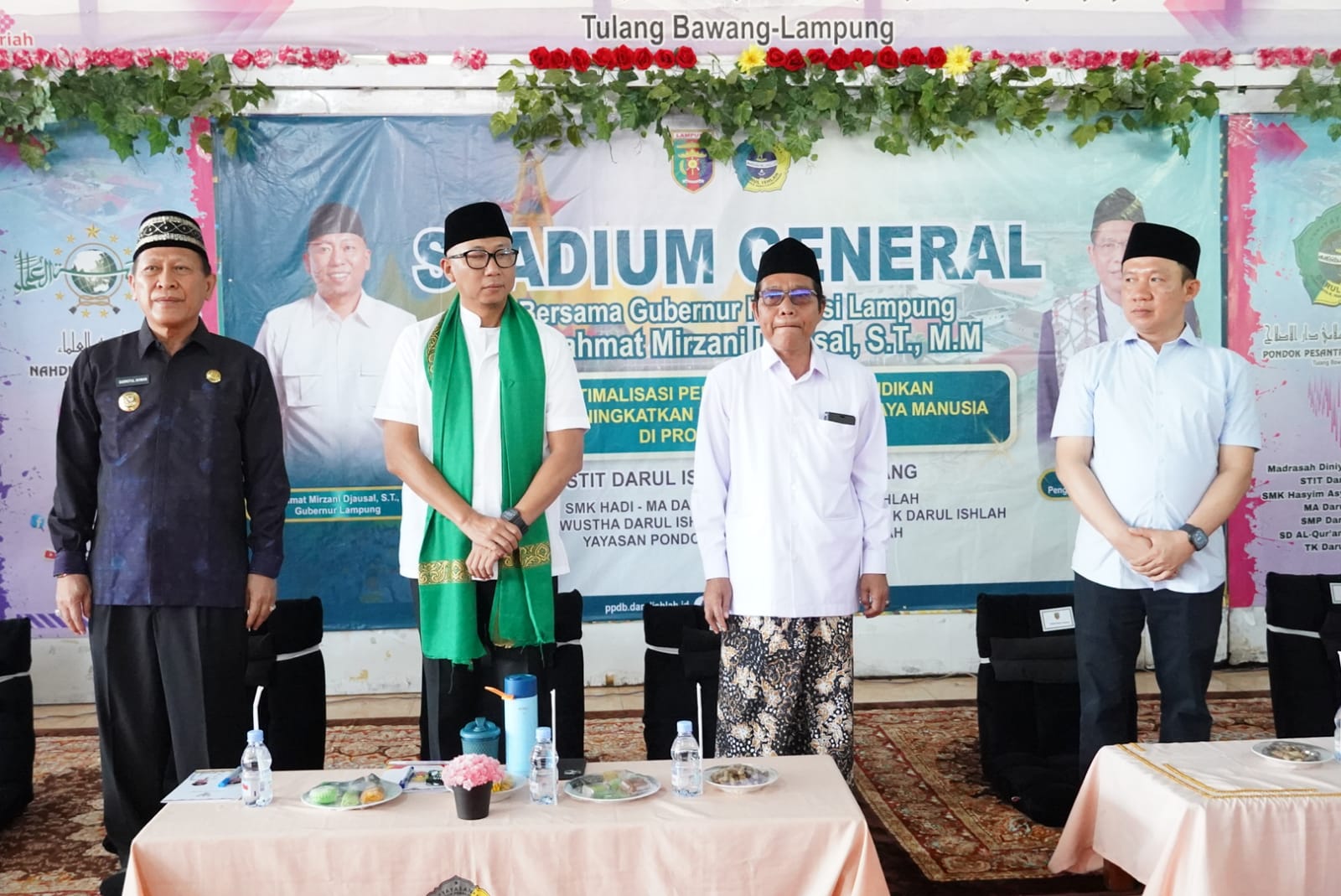 Gubernur Lampung Ajak Santri Darul Islah Jadi Agen Perubahan dan Penjaga Moral Bangsa