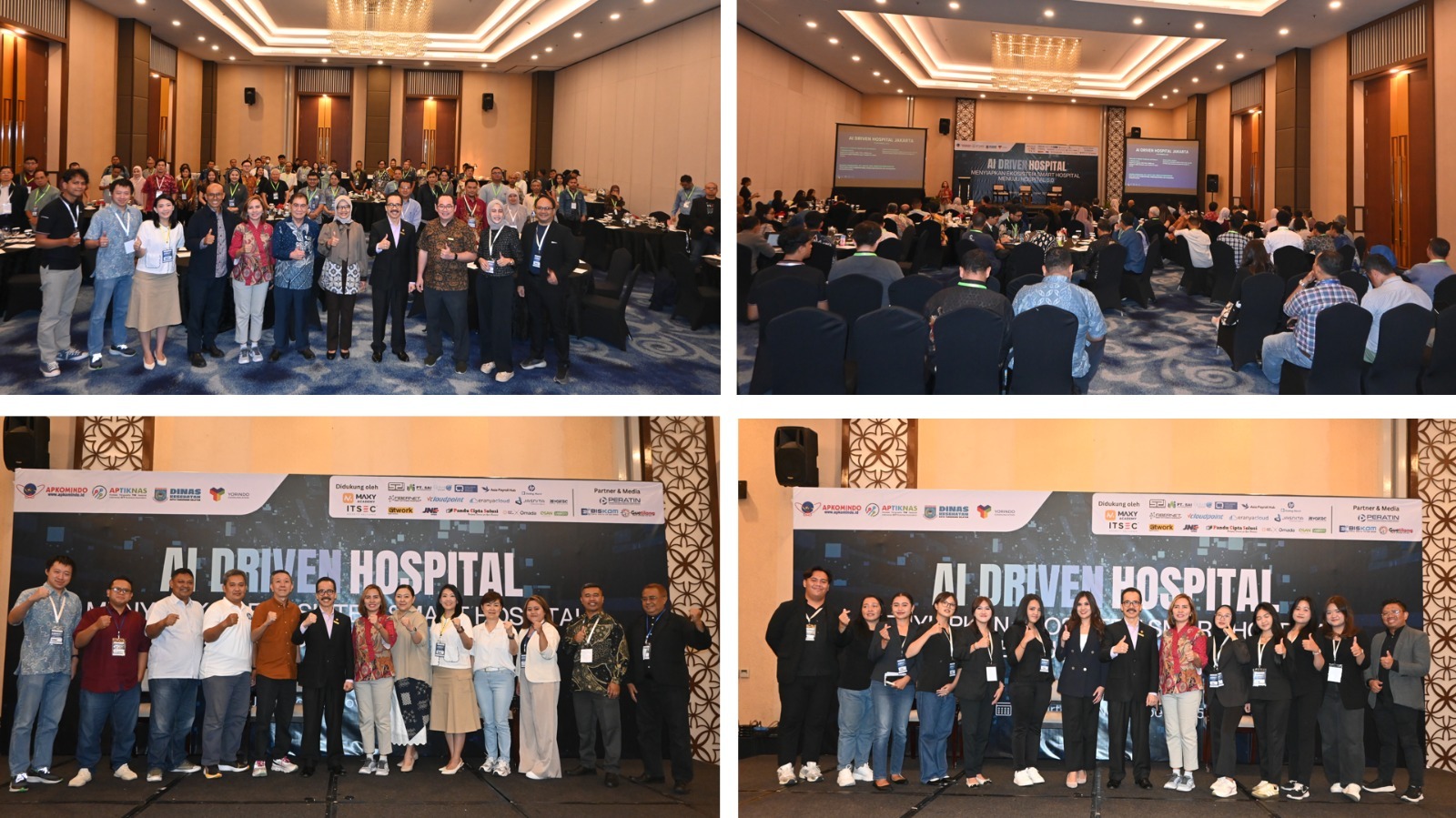 YORINDO, APTIKNAS, dan APKOMINDO Sukses Gelar Hospital Technology Day 2025: Wujudkan Kolaborasi Menuju Hospital 5.0