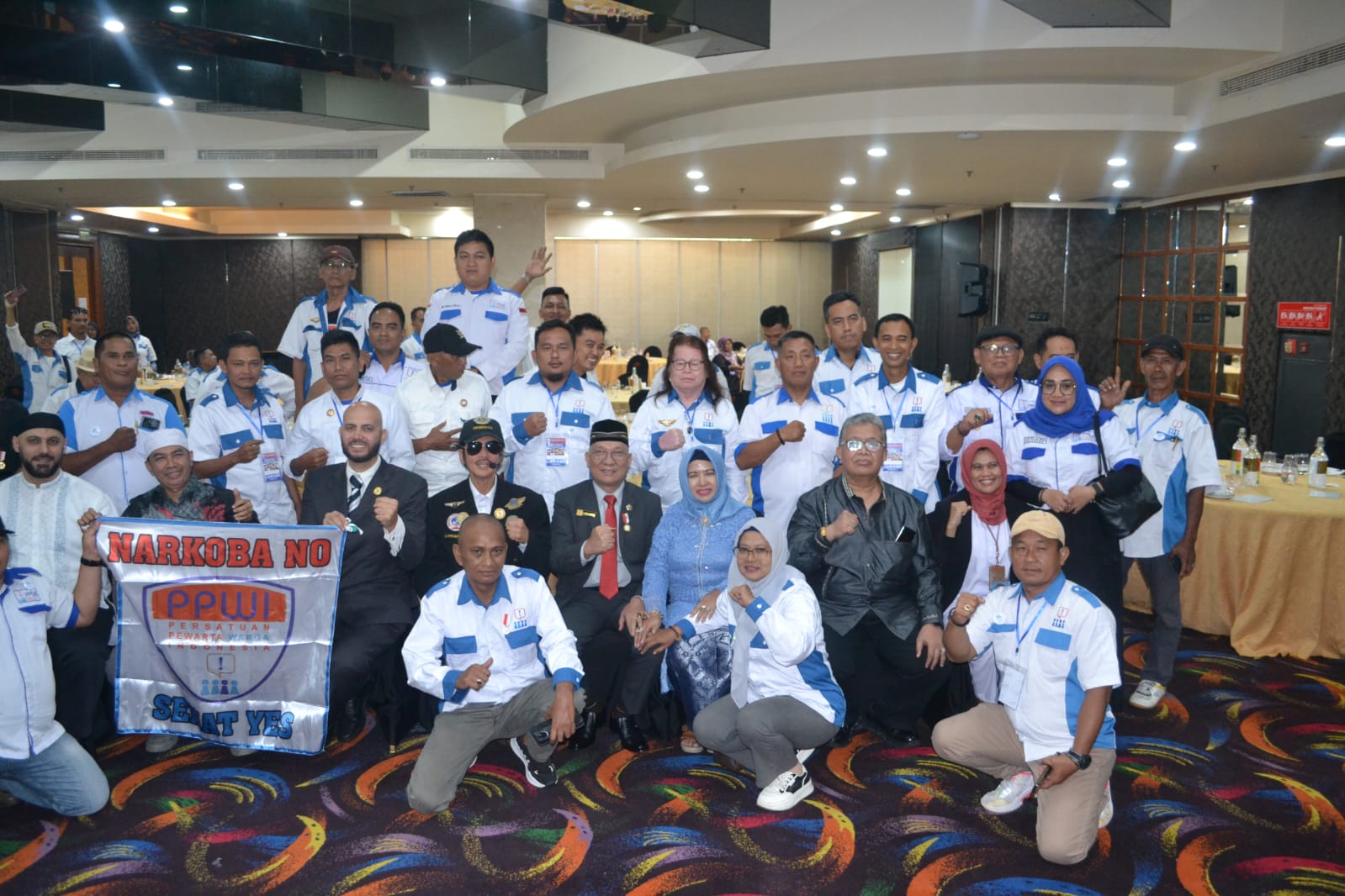 DPC PPWI OKI Meriahkan HUT ke-18 PPWI dan Rakernas di Jakarta